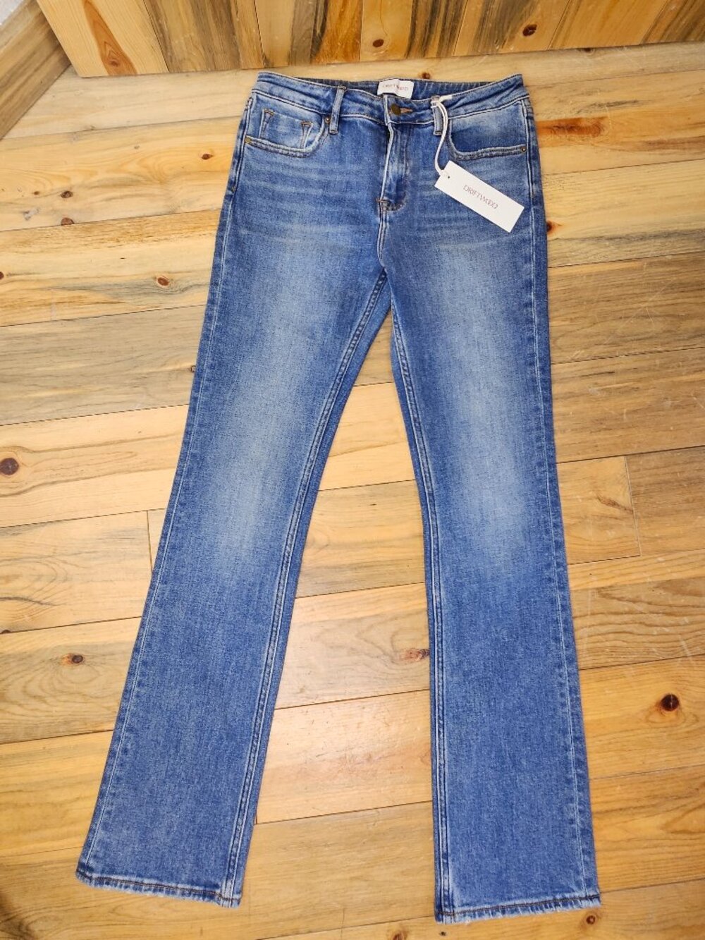 Driftwood Jean Jeans Straight Leg Stretch Denim Size 28